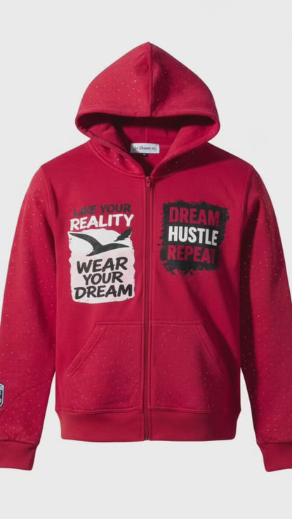Wear Your Dream. Live Your Reality. Rhinestone Sweatsuit