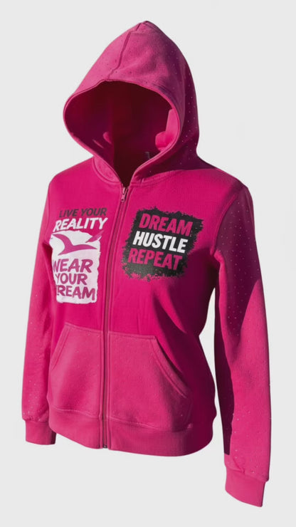 Wear Your Dream. Live Your Reality. Rhinestone Sweatsuit